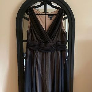 EUC BLACK EVENING DRESS